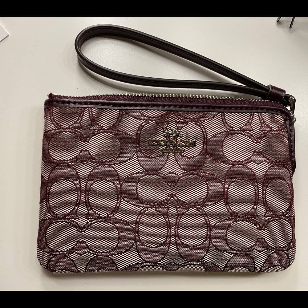Coach wrist wallet